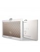 Guess Computer Sleeve 13 4G Metal Logo Braun
