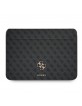 Guess Computer Sleeve 13 4G Metal Logo Grau