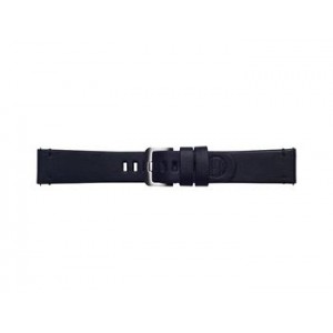 Original Samsung Watch Strap 46 mm Genuine Leather Black GP-R805BREECAA