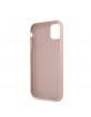 Guess iPhone 11 Case Cover Big 4G Metal Logo Pink