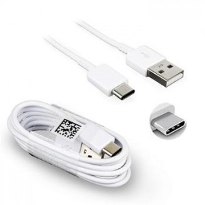 Original Samsung cable USB / USB-C 0.8m EP-DR140AWE white