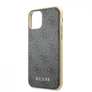 Guess iPhone 11 Case Cover 4G Collection Gray