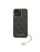 Guess iPhone 13 Pro Case Charms 4G + Pendant Gray