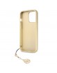 Guess iPhone 13 Pro Hülle Case Charms 4G + Anhänger Grau