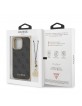 Guess iPhone 13 Pro Max Hülle Case Charms 4G + Anhänger Grau