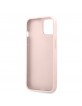 Guess iPhone 13 Hülle 4G Big Metal Logo Case Cover Rosa Pink