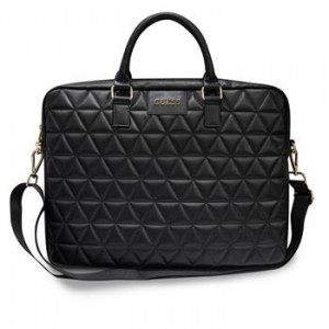 GUESS Notebook / Laptop Bag 15 inch Quilted Black
