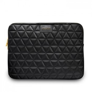 Guess Laptop Notebook Bag Sleeve Quilted 13 inch Black