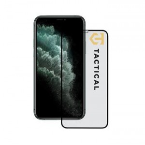 Tactical Schutz Glas I iPhone 11 Pro Max / XS Max I Shield 5D Rand Schwarz