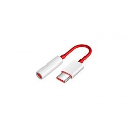 Original OnePlus USB-C auf 3,5mm Adapter Rot