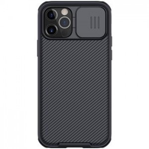 Nillkin iPhone 12 / 12 Pro Hülle Case CamShield Kameraschutz Schwarz