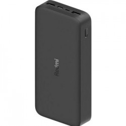 Original Xiaomi Redmi Powerbank 2x USB-Anschlüssen 18 W 20000 mAh Schwarz