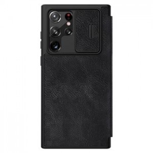 Nillkin Samsung S22 Ultra Phone Book Case Slim CamShield Pro Black