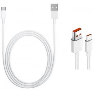 Original Xiaomi 5A USB / USB-C Charging / Data Cable 1m White