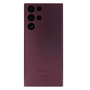 Original Samsung Galaxy S22 Ultra Akkudeckel Burgundy