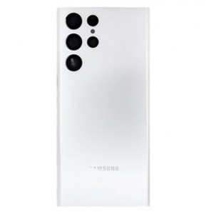 Original Samsung Galaxy S22 Ultra Akkudeckel Phantom White