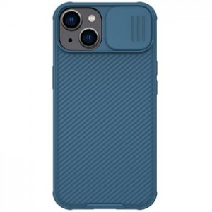 Nillkin iPhone 14 / 13 Hülle Case CamShield PRO MagSafe Blau