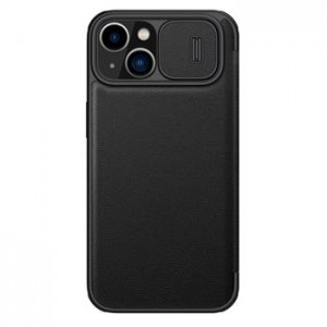 Nillkin iPhone 14 Plus Phone Book Case Slim CamShield Pro Black