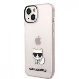 Karl Lagerfeld iPhone 14 Plus / 15 Plus Choupette Case Pink
