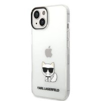 Karl Lagerfeld iPhone 14 Plus / 15 Plus Choupette Hülle Case Transparent