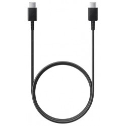 Original Samsung Kabel USB-C / USB-C 3A 1m EP-DA705BBE Schwarz