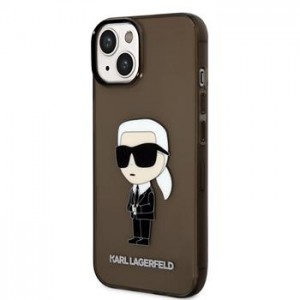Karl Lagerfeld iPhone 14 Plus / 15 Plus Case Ikonik Black