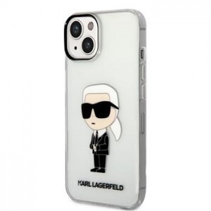 Karl Lagerfeld iPhone 14 Plus / 15 Plus Case Ikonik Transparent
