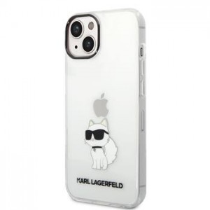 Karl Lagerfeld iPhone 14 Plus / 15 Plus Hülle Case Choupette Transparent