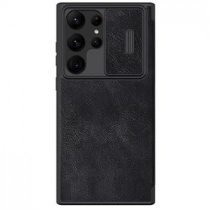 Nillkin Samsung S23 Ultra Phone Book Case Slim CamShield Pro Black