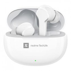 Realme Buds T100 Headset Headphones Bluetooth 5.3 IPX5 USB-C White