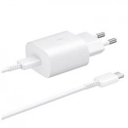 Original Samsung Netzteil 25W USB-C + 1m Kabel Weiß