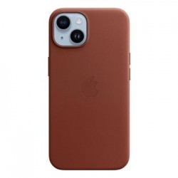 Original Apple iPhone 14 Echtleder Hülle Case MagSafe Umber MPP73ZM/A