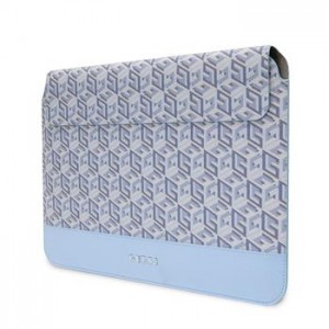 Guess Laptop Notebook Tasche Hülle Sleeve 14 Zoll G Cube Blau