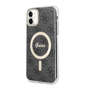 Guess iPhone 11 Case MagSafe IML 4G Black
