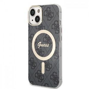 Guess iPhone 13 Case MagSafe IML 4G Black