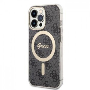 Guess iPhone 13 Pro Case MagSafe IML 4G Black