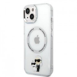 Karl Lagerfeld iPhone 13 Magsafe Hülle Case Karl Choupette Clear