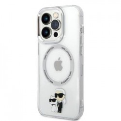 Karl Lagerfeld iPhone 13 Pro MagSafe Case Karl Choupette Clear