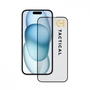 Tactical Schutz Glas I iPhone 15 I Shield 5D Rand Schwarz