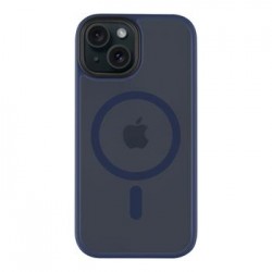 Tactical iPhone 15 Hülle Case MagSafe Hyperstealth Blau