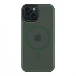 Tactical iPhone 15 Case MagSafe Hyperstealth Green