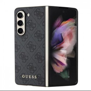 Guess Samsung Z Fold 5 Case Charms 4G Gray