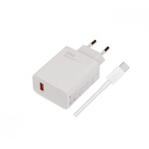 Original Xiaomi Charger Power Supply USB-A 33W + Cable USB-C MDY-11-EZ