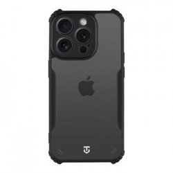 Tactical iPhone 15 Pro Case Quantum Stealth Clear Black