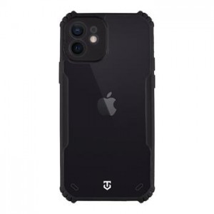 Tactical iPhone 12 Hülle Case Quantum Stealth Clear Schwarz