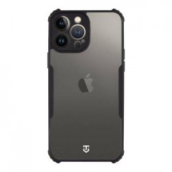 Tactical iPhone 13 Pro Max Hülle Case Quantum Stealth Clear Schwarz