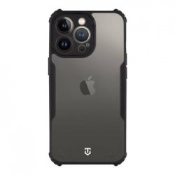 Tactical iPhone 13 Pro Hülle Case Quantum Stealth Clear Schwarz