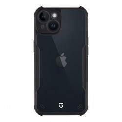 Tactical iPhone 14 Hülle Case Quantum Stealth Clear Schwarz