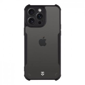 Tactical iPhone 15 Pro Max Hülle Case Quantum Stealth Clear Schwarz