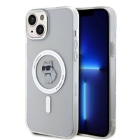 Karl Lagerfeld iPhone 15 Plus / 14 Plus Hülle Case Choupette MagSafe IML Transparent